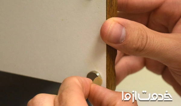 مراحل نصب مگنت کابینت